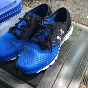 Under Armour blue black size 11